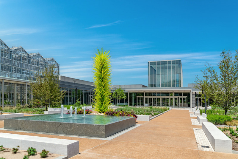 Missouri Botanical Garden, Taylor Visitor Center shot for IWR North America