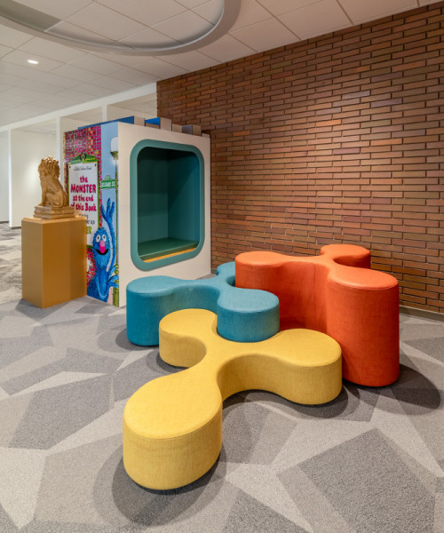 University City Library renovation by Bond Architects